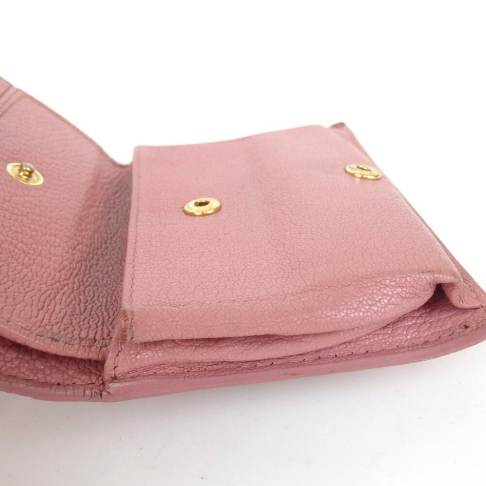 Authentic Miu Miu Wallet Leather [Used] - image 6